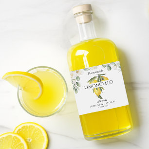Limon Limoncello Obrigado Favor de Casamento