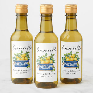 Limoncello Calliografia Aquarela Limons Box Mini