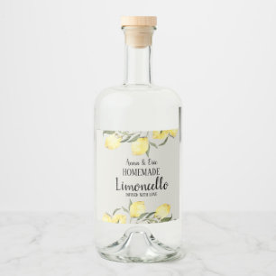 Limoncello Caseiro Casamento Moderno Elegante
