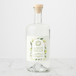 Limoncello de Moldura de Limão Botânico 