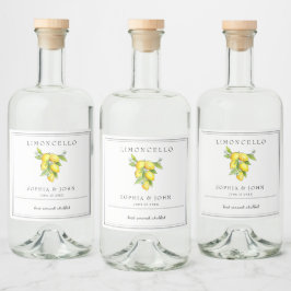 Limoncello estilo italiano