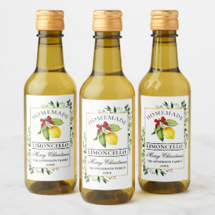 Limoncello Greenery, Mini Rótulos de Natal
