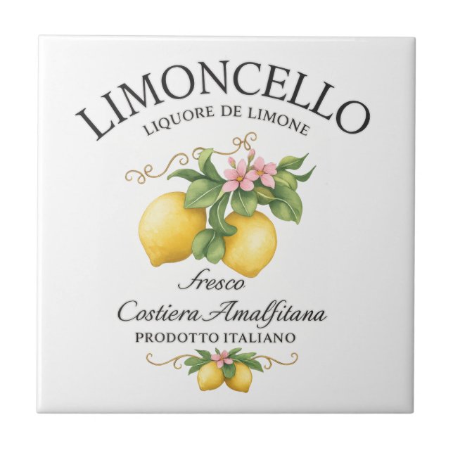 Limoncello Itália Costa Amalfi (Frente)