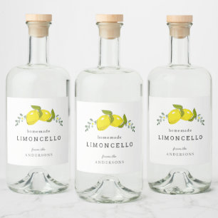 Limoncello Lemon Floral White