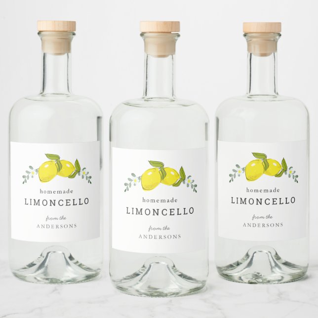 Limoncello Lemon Floral White (Garrafas)