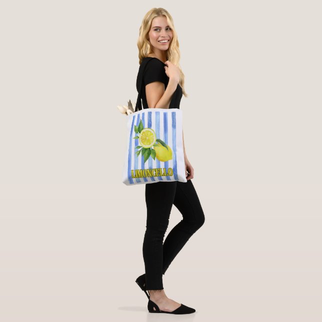 Limoncello Watercolor Lemon Tote Bag (No(a) Modelo)