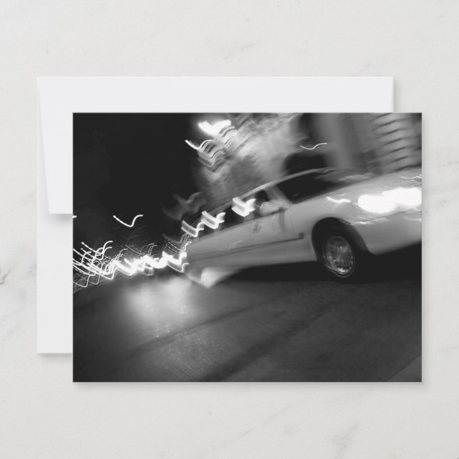 Limousine da Cidade à Noite (Frente)