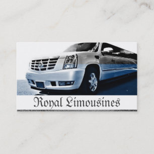Limousines, Limo Services, Cartão de visita de dr