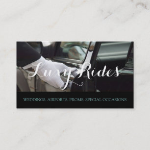 Limousines, Limo Services, Cartão de visita de dr