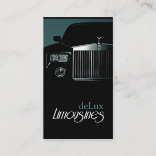 Limousines, Limo Services, Cartão de visita de dr