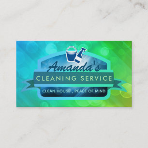 Limpando Cartões de visitas de Slogans de Serviç