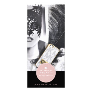 Limpe o cartão da cremalheira do design -