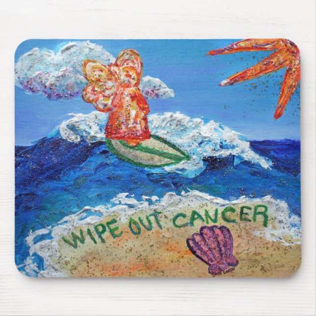 Limpe o Mousepad do Cancer Anjo (Frente)