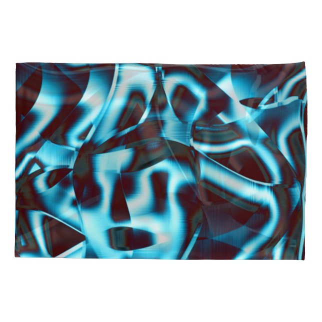 Limpe os tons cianos nas fitas abstrato para cima  (Traseira-Esquerda)