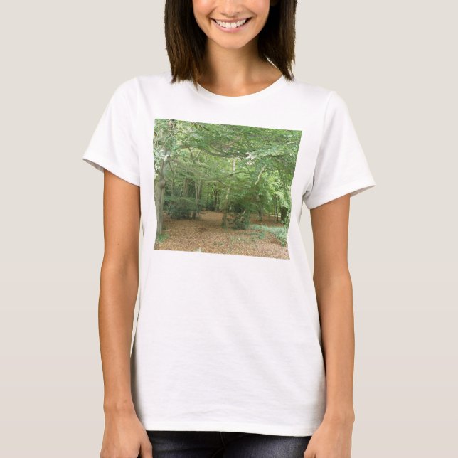 Limpeza Da Madeira T Camisa (Frente)
