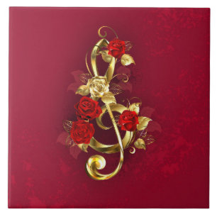 Limpeza de ouro com Flores Rosa
