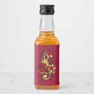 Limpeza de ouro com Flores Rosa