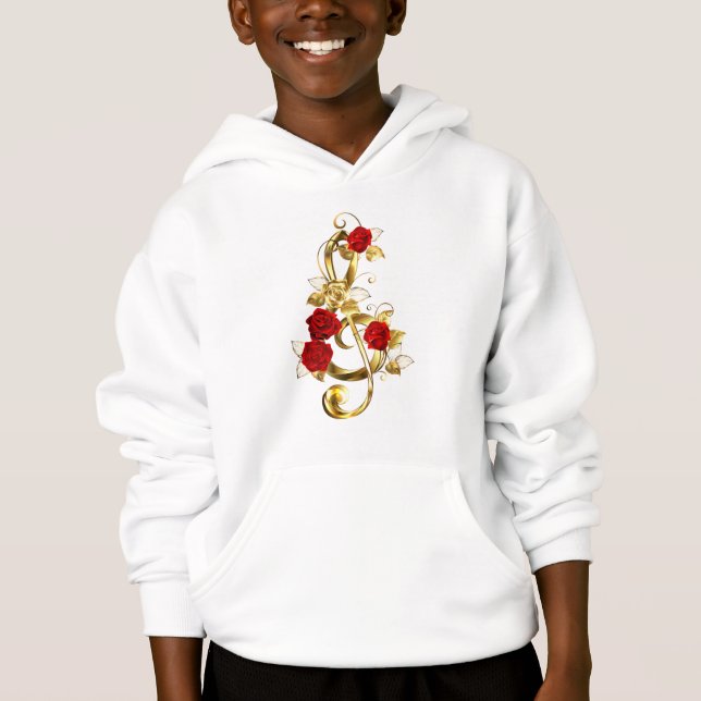 Limpeza de ouro com Flores Rosa (Frente)