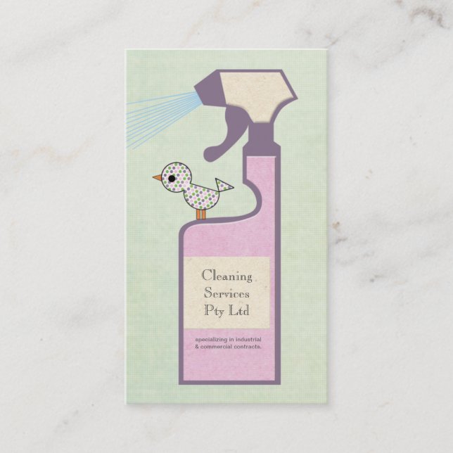 Limpeza do Cartão de visita de Negócios do Serviço (Frente)