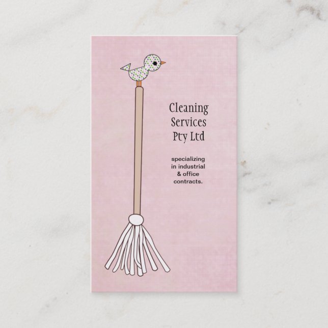 Limpeza do Cartão de visita de Negócios do Serviço (Frente)