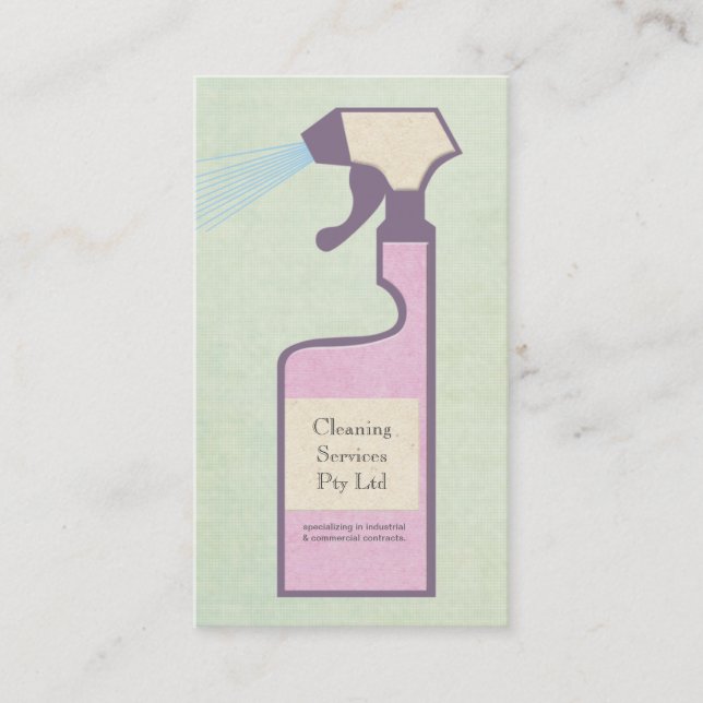 Limpeza do Cartão de visita de Negócios do Serviço (Frente)