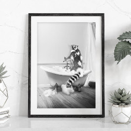 Limur numa Poster de banheira