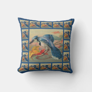 Linda Almofada Decorativa de Arremesso de Jay Azul