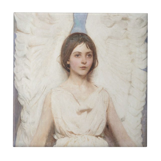 Linda Angel (por Abbott Handerson Thayer) (Frente)
