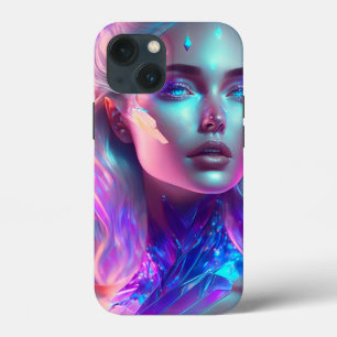 Linda Arte Ai Bonito Icy Glass como Mulher