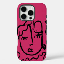 Linda Arte em Linha da Mulher Tough iPhone / iPad 