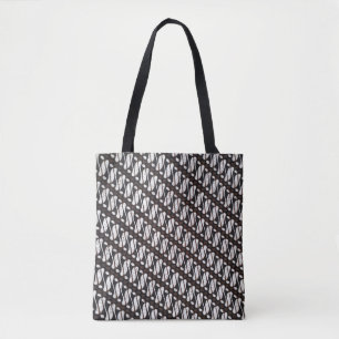 Linda Bagagem de Tote de Batik Étnica Java