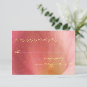 Linda Calla Lily Casando RSVP Yellow Font