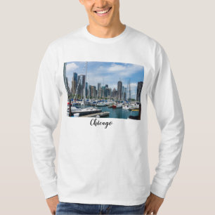 Linda Camisa de Chicago Longa Folga