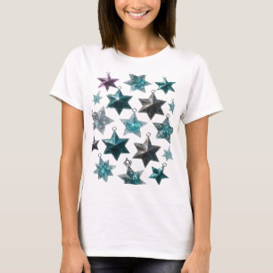 Linda camiseta personalizada prateada INDETERMINAD