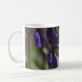 Linda caneca de flores Bluebell