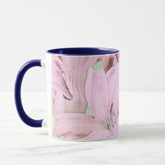 Linda Caneca Flor Rosa