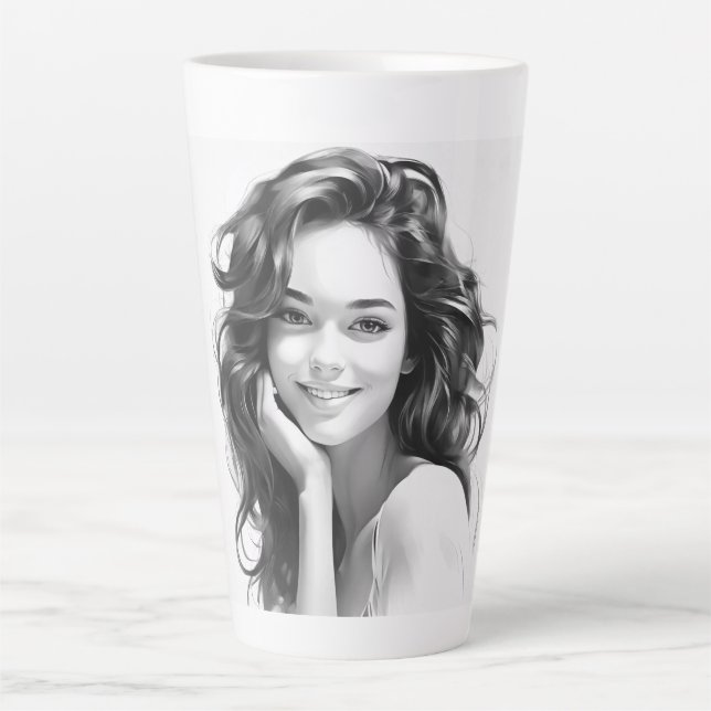 Linda caneca Latte (Frente)