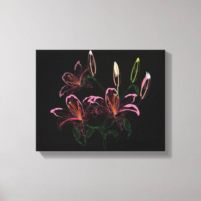 Linda Canvas Floral (Frente)