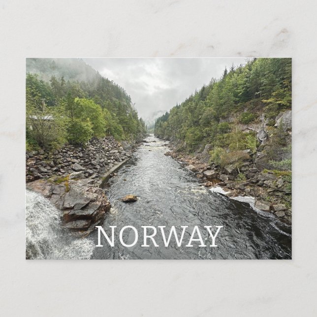Linda Cartão Postal da Noruega! (Frente)