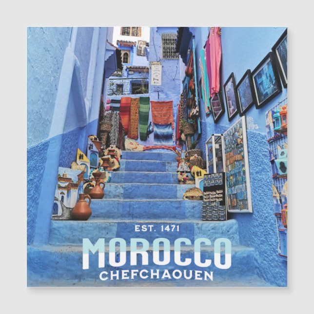 Linda Chefchaouen Blue Norte City (Frente)