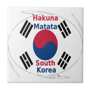 Linda Coreia do Sul Asiática Hakuna Matata