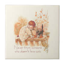 Linda Criança de Cabelo Vermelho com a Citação de 