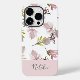 Linda e fofa, feminina personalizada, floral moder