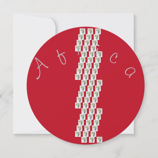 Linda e inteligente África (Frente)