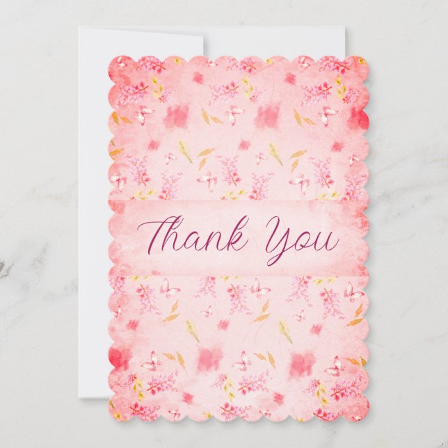 Linda Essência de Pêssegos Floresta Obrigado (Frente)