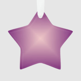 Linda Estrela Rosa > Enfeite de Natal