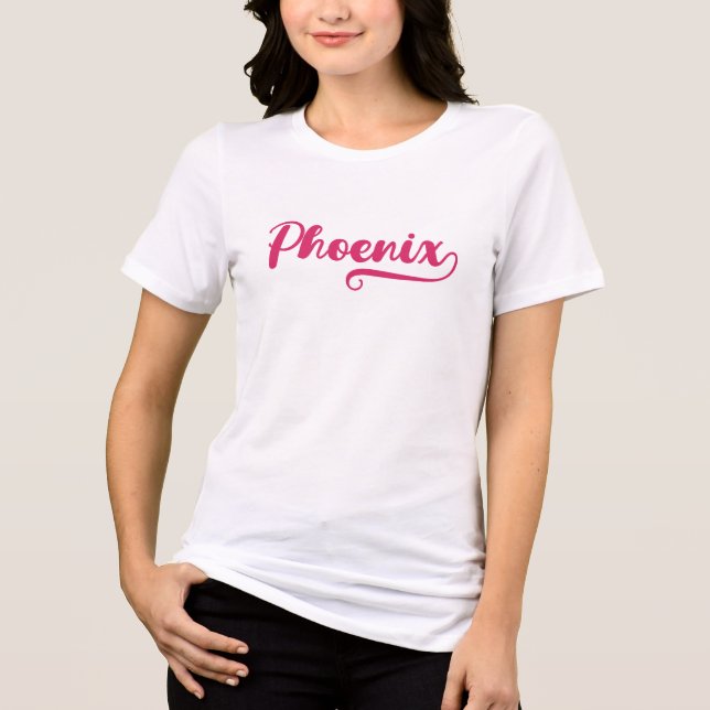 Linda Fonte Swash Negrito Phoenix Arizona (Frente)