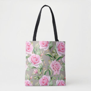 Linda marca Floral Tote Bag