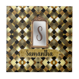 Linda Menina Chic Espelho Elegante