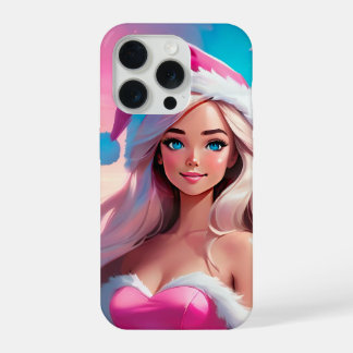 Linda Menina de Natal Rosa 01